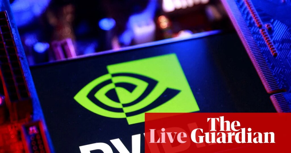 Nvidia fails to impress investors with blockbuster results; FTSE 100 pushed to record high by Rolls-Royce – business live | Business