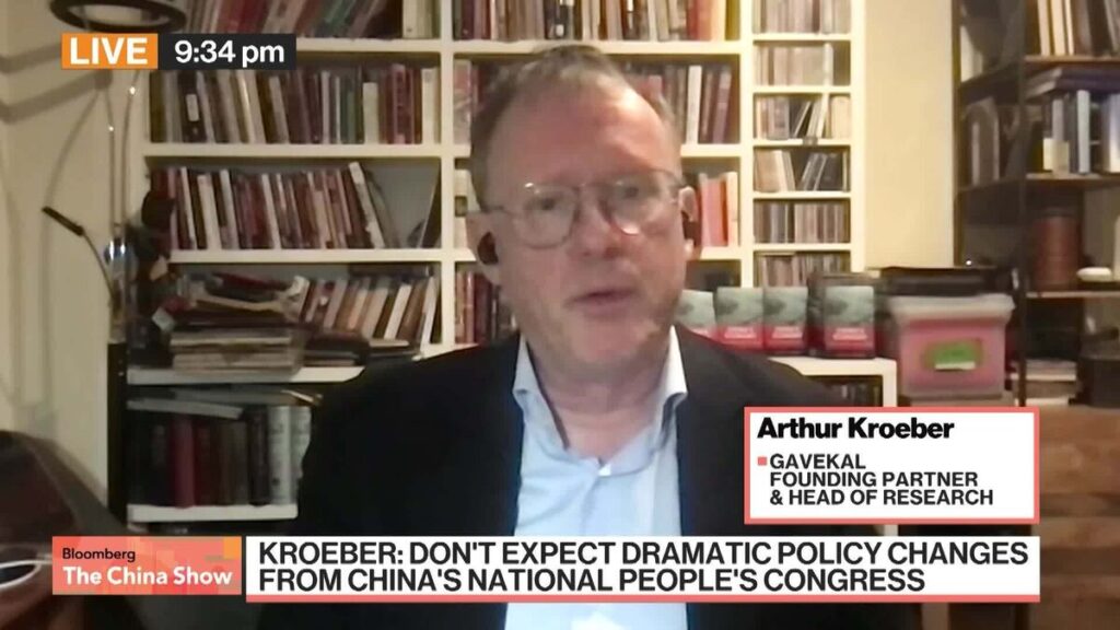 Kroeber: China Growth Target Irrelevant To Its Problems
