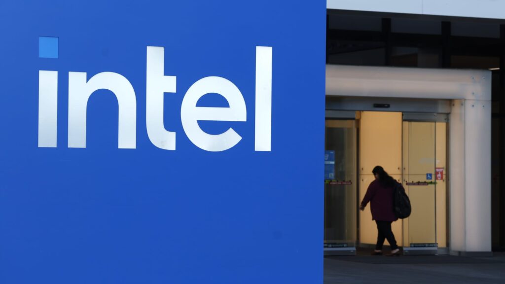 Intel stock soars more than 20% as chipmaker shows signs of turnaround