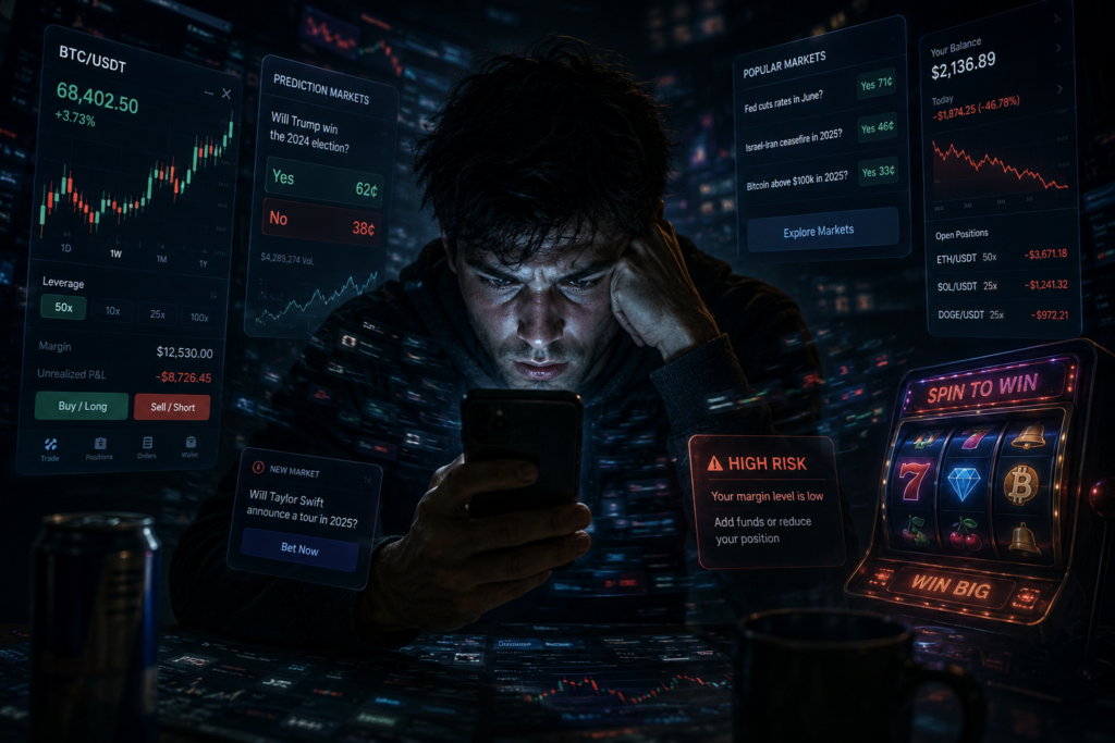 After Meta and YouTube, Who’s the Next Addiction Defendant? Crypto Brokers and Prediction Markets are Lawyering Up After Meta and YouTube, Who's the Next Addiction Defendant? Crypto Brokers and Prediction Markets are Lawyering Up