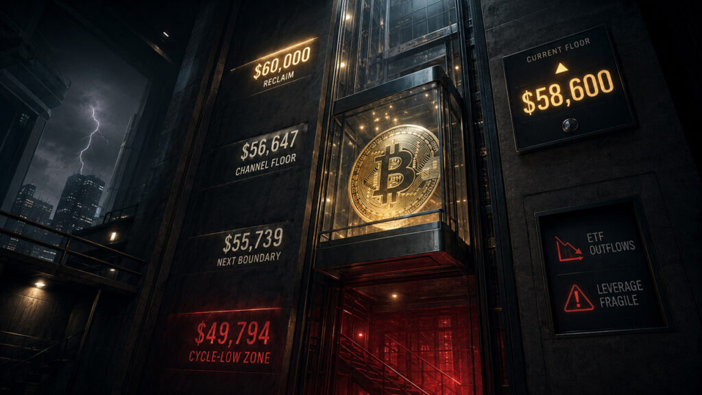 Bitcoin’s $57K slide puts my $49K cycle-low thesis in play unless bulls reclaim $60K Liam 'Akiba' Wright