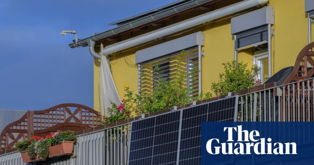 UK households free to install plug-in balcony solar panels from end of August | Energy bills