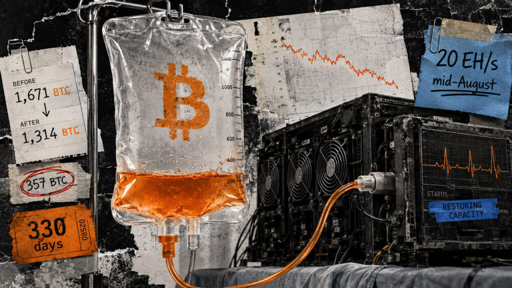 BitFuFu Bitcoin holdings fell by 357 BTC in July Liam 'Akiba' Wright